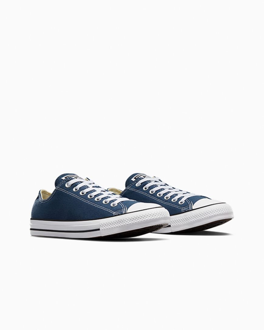 Women's Converse Chuck Taylor All Star Classic Low Top Shoes Navy | AU 3E641M